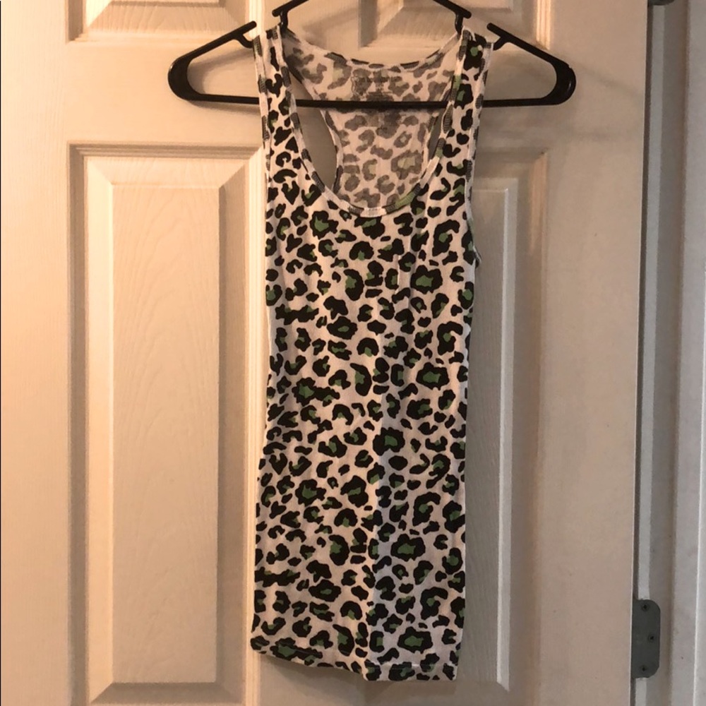 Leopard print tank